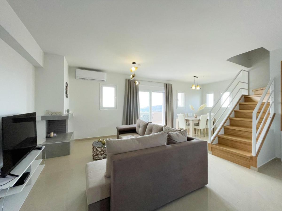 Skyview I Apartment Nafplio Bagian luar foto